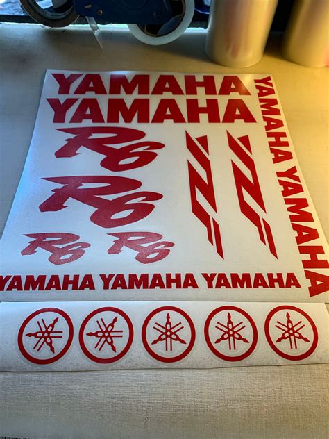 Yamaha R6 Decal Kit 14 13 12 11 10 09 08 07 06 05 04 03 02 01 Etsy