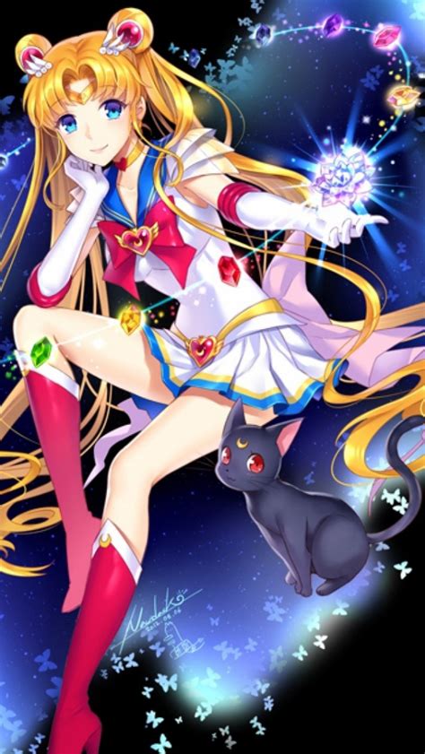 4k Wallpaper Sailor Moon Background Iphone Wallpaper