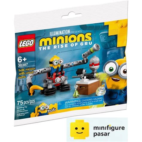 Mp Lego Minions The Rise Of Gru 30387 Bob Minion Minifigure With