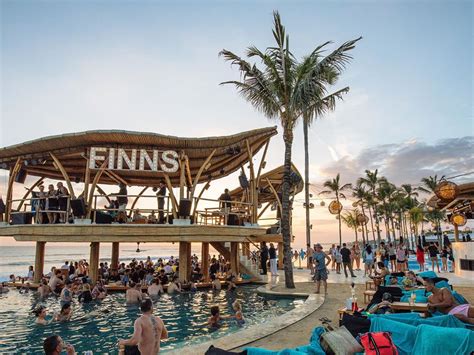 Finns Beach Club Bali Fun Trip
