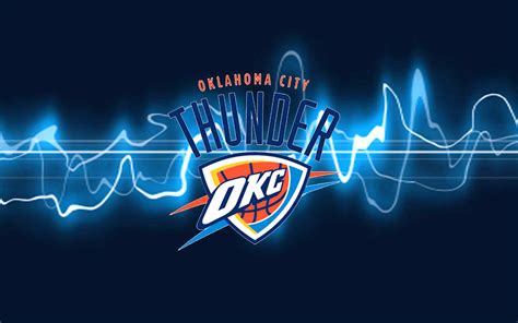 Oklahoma City Thunder Logo 3d Fondos De Pantalla Gratis Para Android