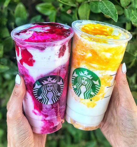 Starbucks Launches New Prickly Pear Frappuccino And Mango Pineapple