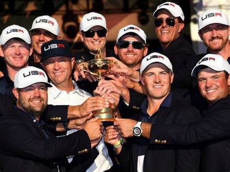 United States Rip Europe 17 11 To End Ryder Cup Drought Golf News