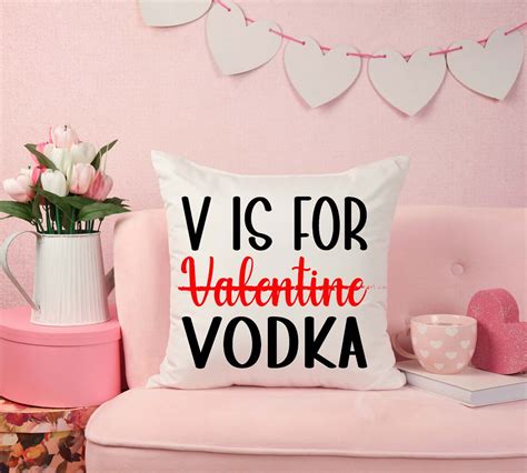 V is for Vodka SVG V is for Valentine Vodka SVG Valentine | Etsy