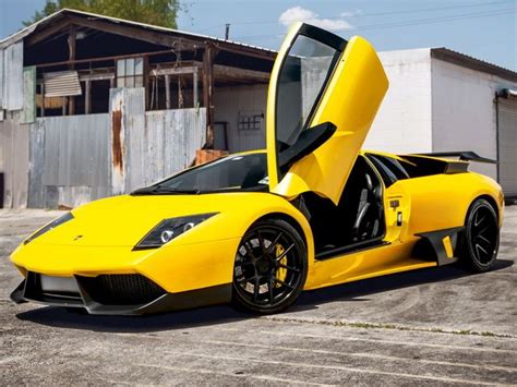 640x480 Supercar Lamborghini Murcielago Yellow Lamborghini