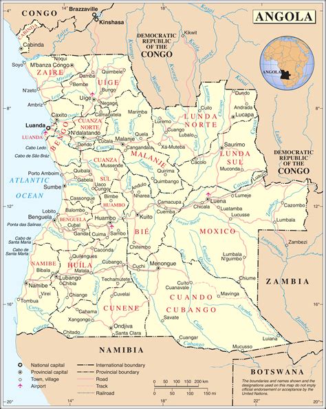 Karte is a town and a locality in the australian state of south australia located in the state's east about 192 kilometres east of the state. Landkarte Angola (Politische Karte) : Weltkarte.com ...