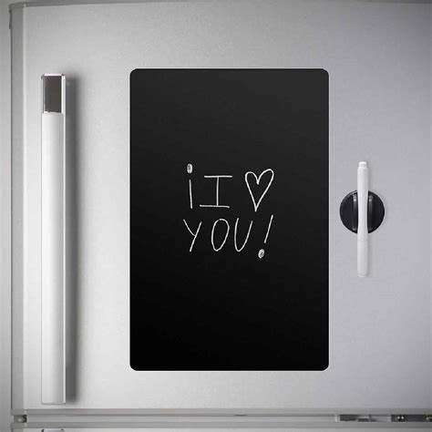 Tableaux noirs uk sweet home tall mince tableau noir/tableau noir/tableau memo de cuisine avec corde, plateau et craie. Tableau noir magnétique pour frigo