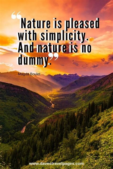 Best Nature Quotes - Inspirational sayings and quotes about nature