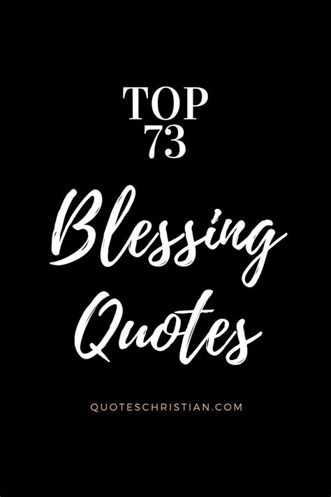 Top 73 Blessing Quotes