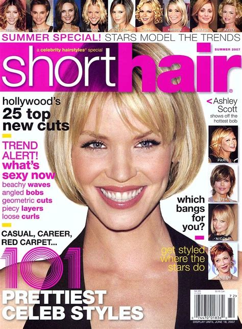 Celebrity Hairstyles Short Hair Magazine Hairstyle Guides