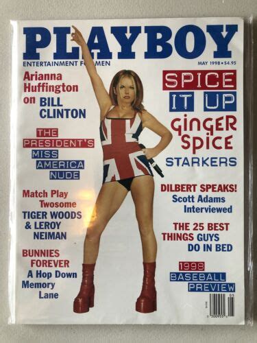 Playboy May Geri Halliwell Elizabeth Ward Gracen Deanna Brooks Spice Girls Ebay