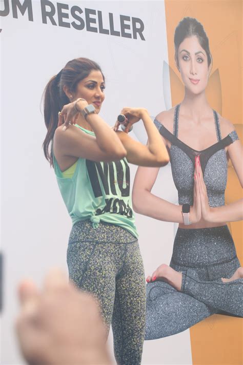 Shilpa Shetty Conducts A Yoga Event At Phoenix Lower Parel On 4th Aug