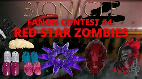 Red Star Zombies Halloween Special Bionicle Fanon Contest Announcement