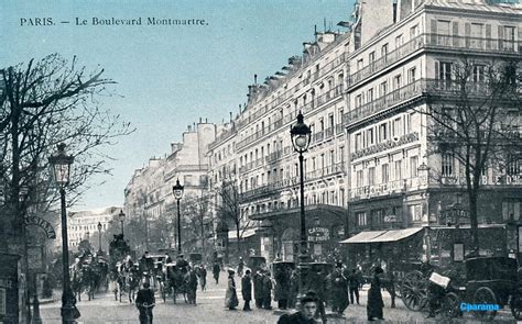 Paris Boulevard Montmartre Paris Iie Arr Cartes Postales