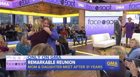 woman finds birth mother through dna meets her for the first time on tv birth mother women