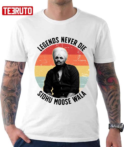Legend Sidhu Moose Wala Forever Unisex T Shirt Teeruto