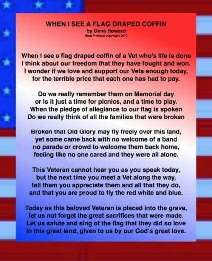 Pin By Brenda Guffey On Funny Things Memorial Day Poem Memorial Day