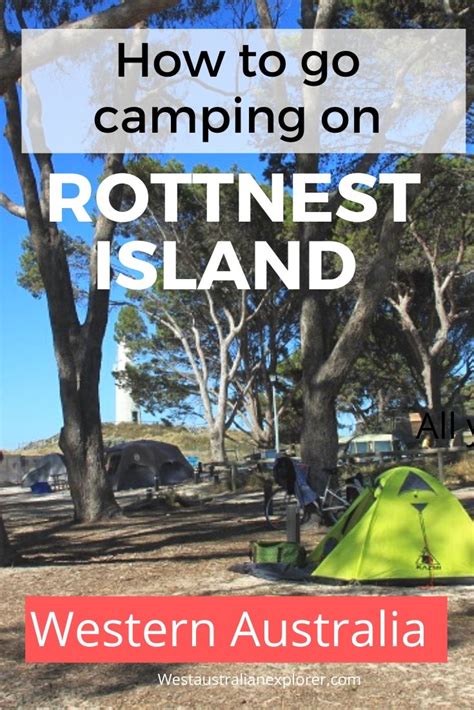 how to go camping on rottnest island west australian explorer