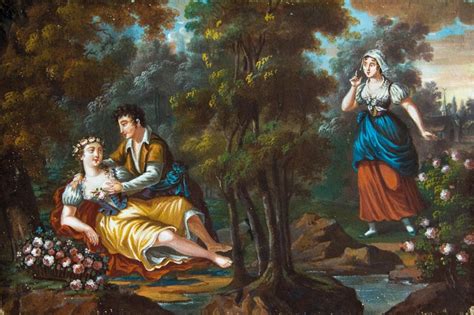Popular frenche paint of good quality and at affordable prices you can buy on aliexpress. Unknown - "Romantic scenes" — luigi XVI pair of french paintings, Painting For Sale at 1stdibs