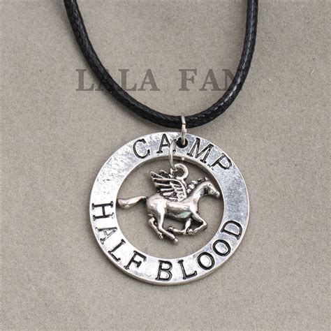 Percy Jackson Camp Half Blood Necklace Fan T Jewelry Xl176 In