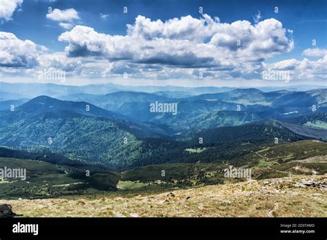 Beautiful Mountain View Stock Photo Alamy