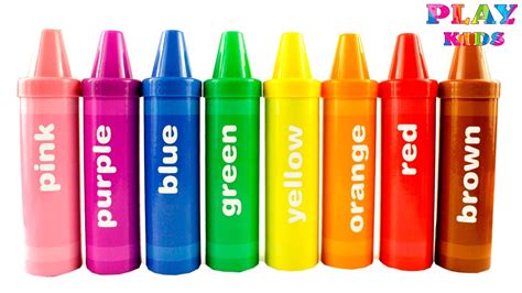Learn Colors With Crayons Sorting Surprises Rainbow Pencil Surprises