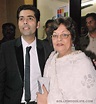 Karan Johar's mom Hiroo Johar turns 70 - Bollywoodlife.com