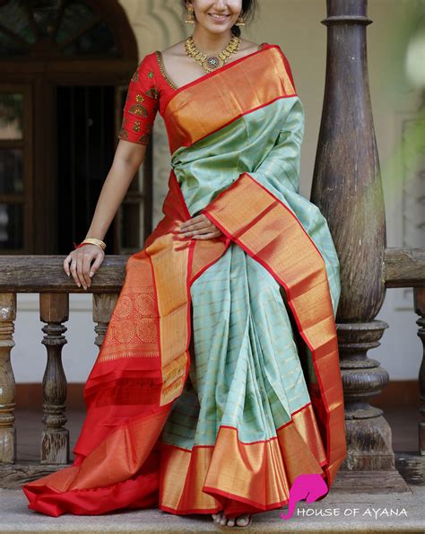 Rich Kanchipuram Silk Saree Royal Look Sarees Buy Luxury Sarees Pattu Sarees Half Saree