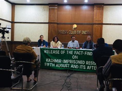 Fact Finding Report Kashmir Imprisoned Resistance Released In New Delhi