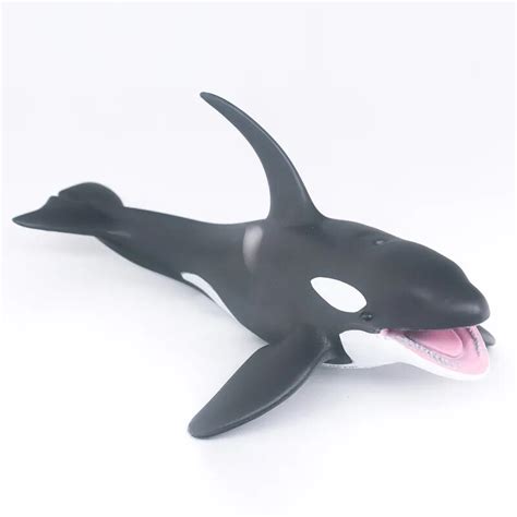 Schleich Killer Whale Solide Jouet En Plastique Wild Zoo Mer Animal
