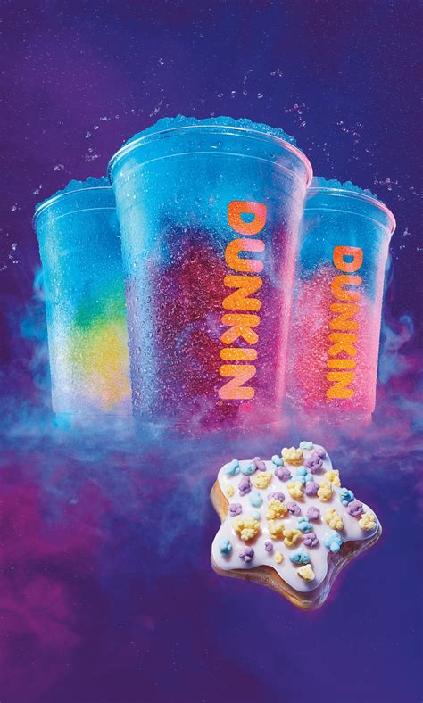 Dunkins Out Of This World Seasonal Menu Features Cosmic Coolatta