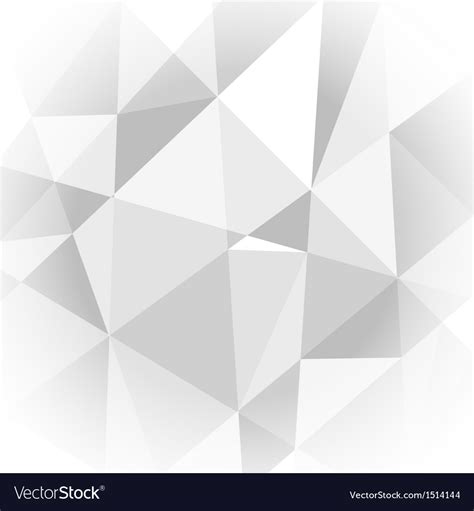 Abstract Light Grey Geometric Background Vector Image