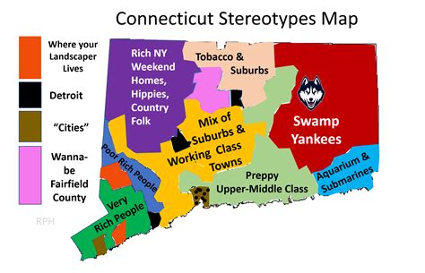 Fairfield County Map Of Ct Towns