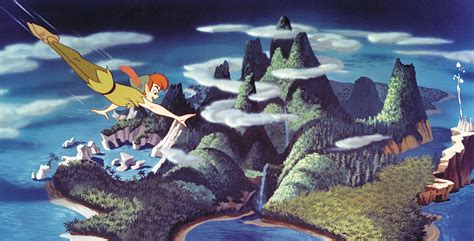 Tinkerbell Peter Pan 1953 Flying