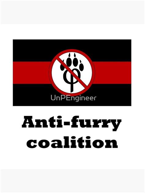 Free Download Anti Furry Coalition Art Board Print For Sale By