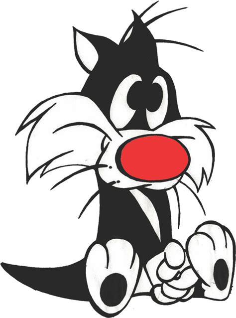 Sylvester The Cat Png Looney Tunes Sylvester Junior 1027088 Vippng