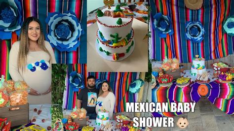 My Mexican Baby Shower 🇲🇽💙 Youtube