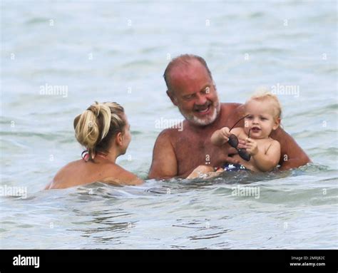 Actor Kelsey Grammer Is Seen Spending Quality Time With His Wife Kayte