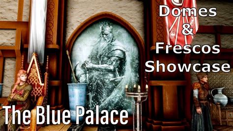 Skyrim Texture Overhauls The Blue Palace Dome Paintings And Frescos
