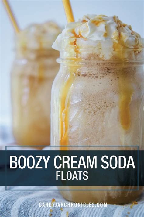 Boozy Cream Soda Floats Ice Cream Drinks Soda Floats Soda Recipe
