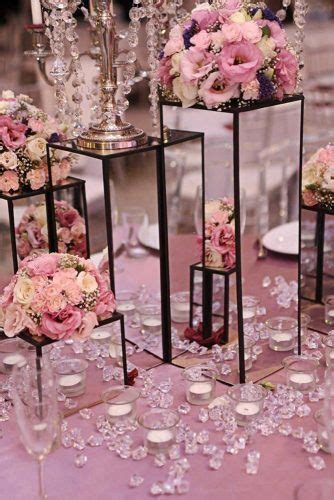 42 Fabulous Mirror Wedding Ideas Wedding Forward Wedding Table Pink