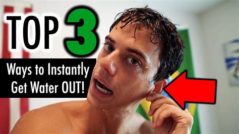 You're obsessed the latest news in your social media feed. How to Get Water Out of Your Ears - TOP 3 WAYS - YouTube