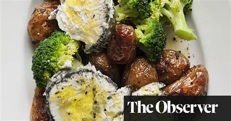 Nigel Slaters Roast New Potatoes Broccoli And Goats Cheese Recipe
