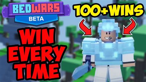 Roblox Bedwars How To Win Every Game Best Strategy Youtube