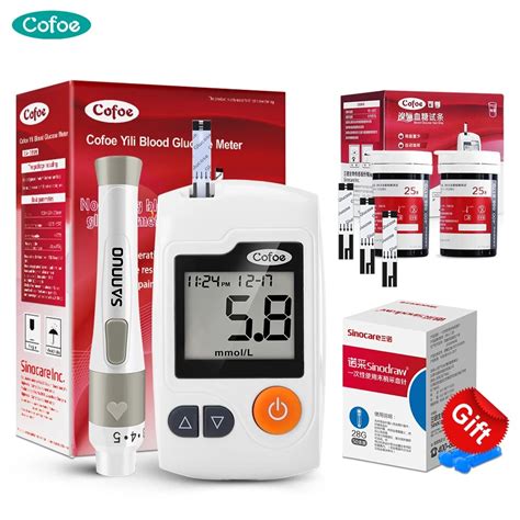 Cofoe Yili Glucometer Medical Glucose Meter Blood Sugar Monitor