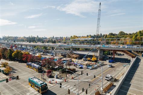 Northgate Station Looking Good In Its Fall Colors Sound Transit