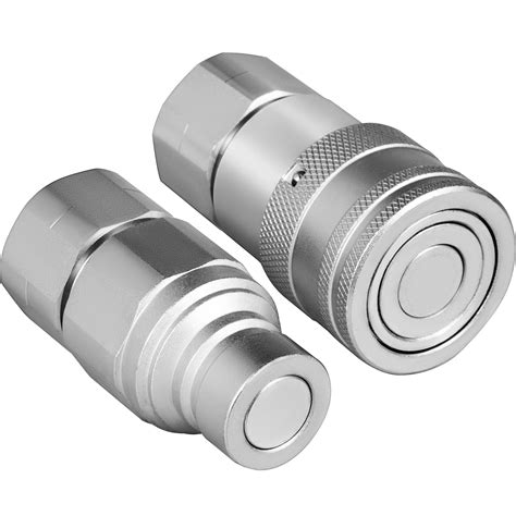 Hydraulic Quick Connect Hydraulic Coupler 12 34 1npt For Engineer