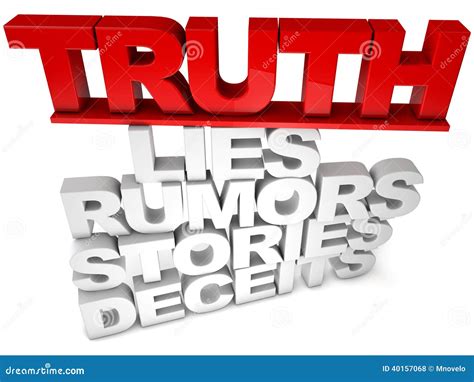 Truth Over Lies And Rumors Royalty Free Stock Image