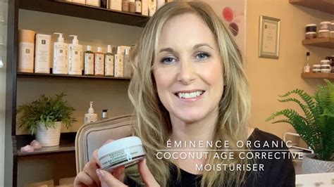 Éminence Organic Coconut Age Corrective Moisturiser How To Use Apply And Get The Very Best