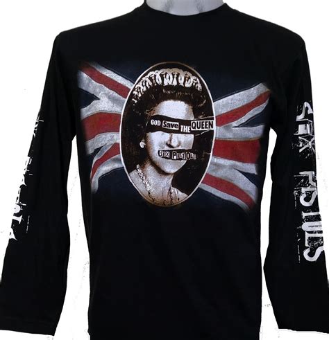 Sex Pistols Long Sleeved T Shirt God Save The Queen Size Xxl Roxxbkk